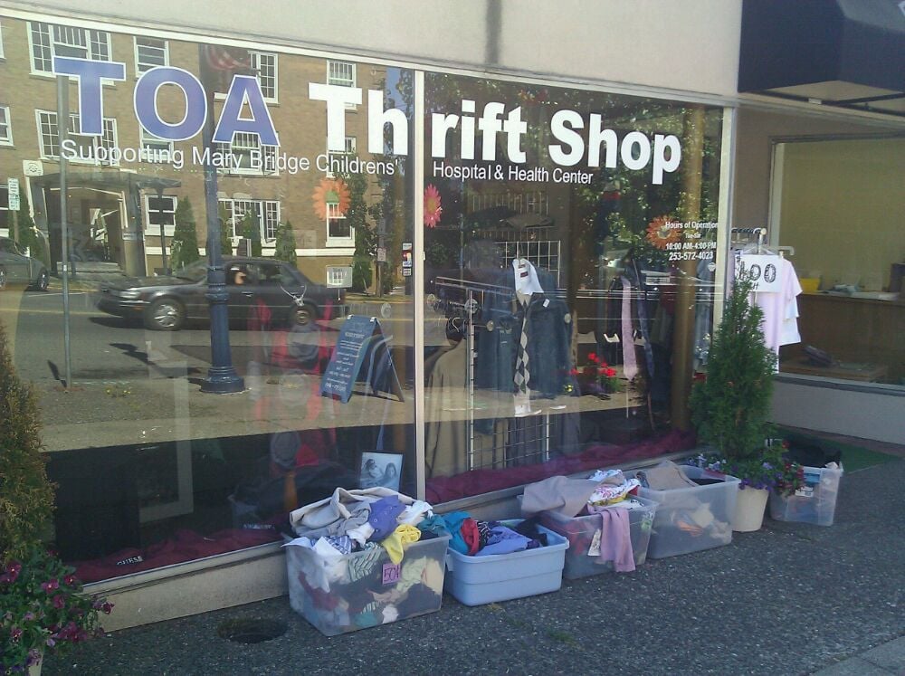 TOA Thrift Shop Thrift Stores 118 N Ave, WA Phone