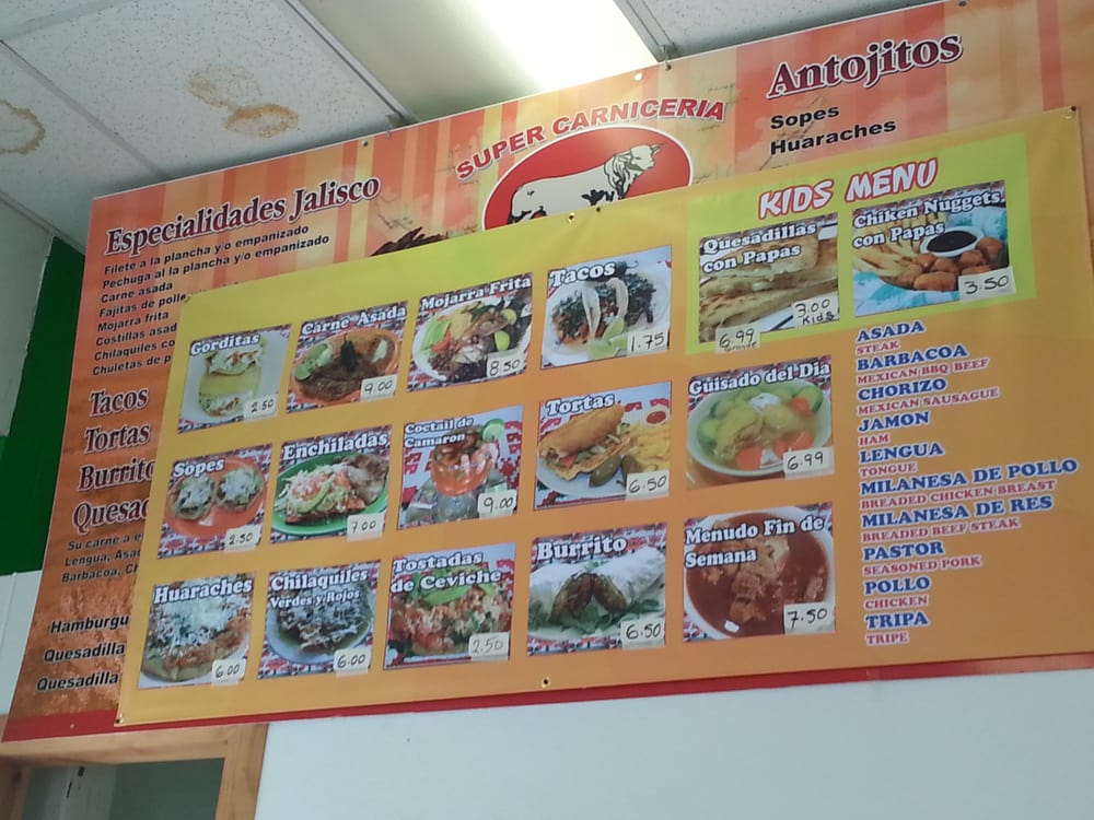 Super Carniceria Jalisco Taqueria Mexican 5261 Buford Hwy, Norcross