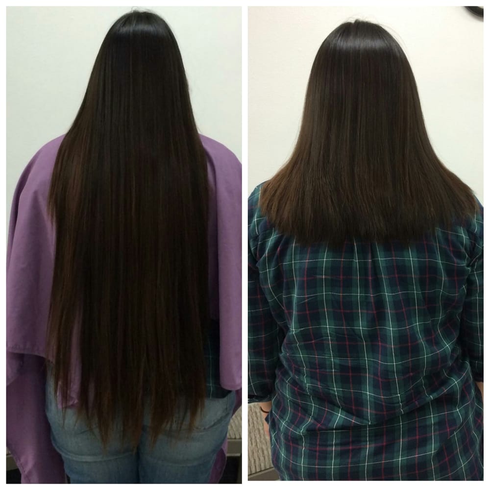 Decided To Donate My Hair Before And After Pic Of Noemi Working