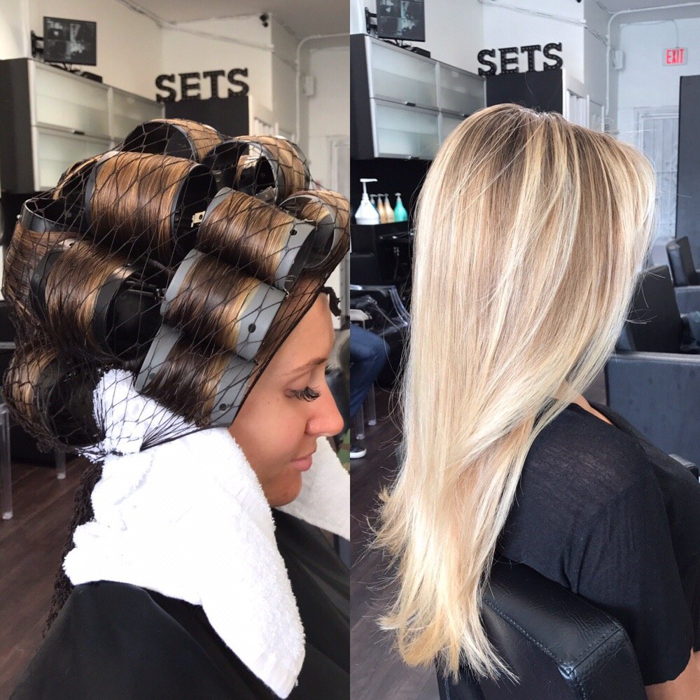 Roller Set Blow Dry Yelp