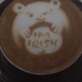 Photo of Spago - Beverly Hills - Beverly Hills, CA, United States. Fermin's free handed critter in a cup. Pretty slick, no?