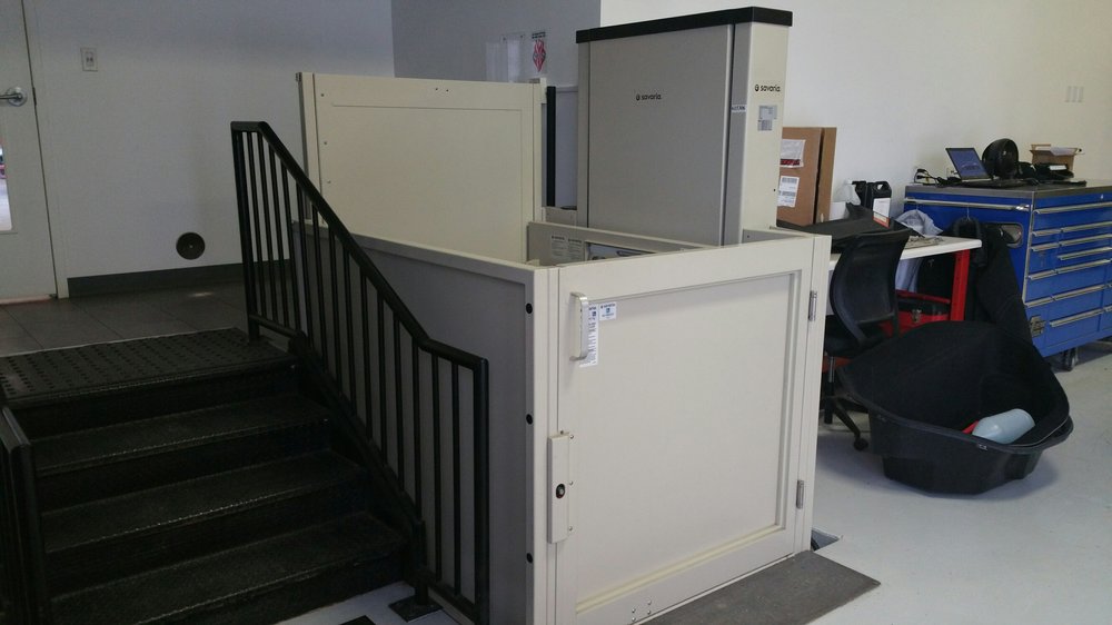 Wheelchair Lift We Installed Tesla Motors In Highland Park Il Yelp Photo Of Extended Home Living Services Arlington Heights Il United States Wheelchair