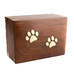 Photo of Angel Ashes Pet Cremations - Sheidow Park South Australia, Australia. Brass Paw Print Box