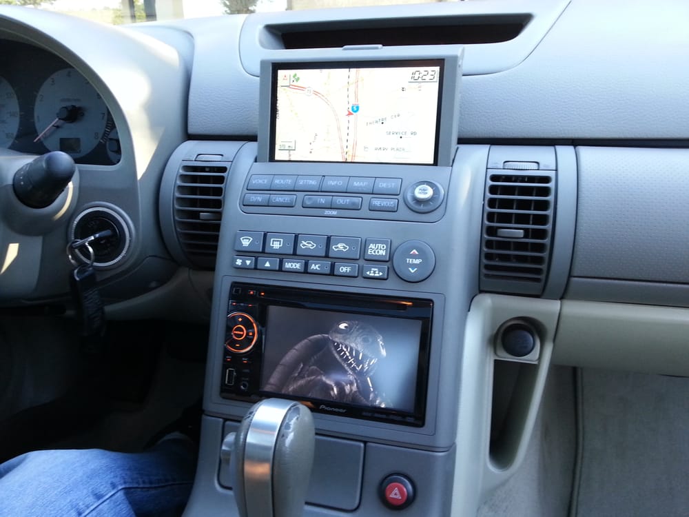 Infiniti G35 With Pioneer Touch Screen Radio And Dash Kit Yelp Photo Of Audiofoni Irvine Ca United States Infiniti G35 With Pioneer Touch