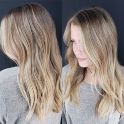 Balayage blond sur marron Balayage blond sur marron