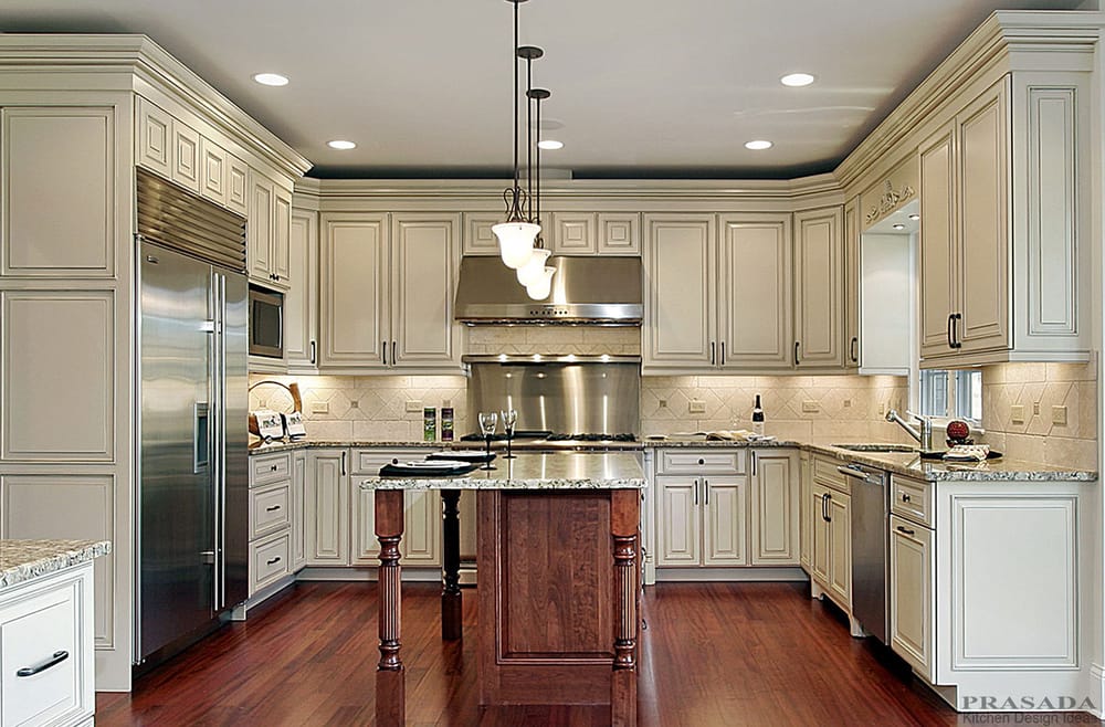 Antique White Kitchen Cabinet Design Ideas Yelp Photo Of Prasada Oakville On Canada Antique White Kitchen Cabinet Design Ideas