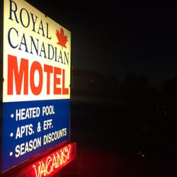 Royal Canadian Motel Hotels 653 Mandalay Ave Clearwater Beach Photo Of Royal Canadian Motel Clearwater Beach Fl United States Sign