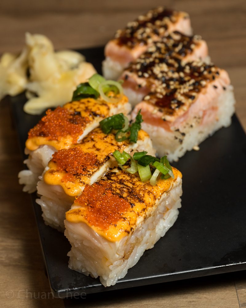 Torch Pressed Sushi