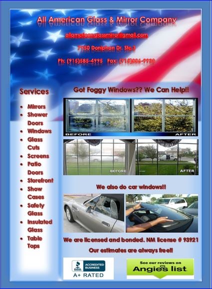 All American Glass & Mirror