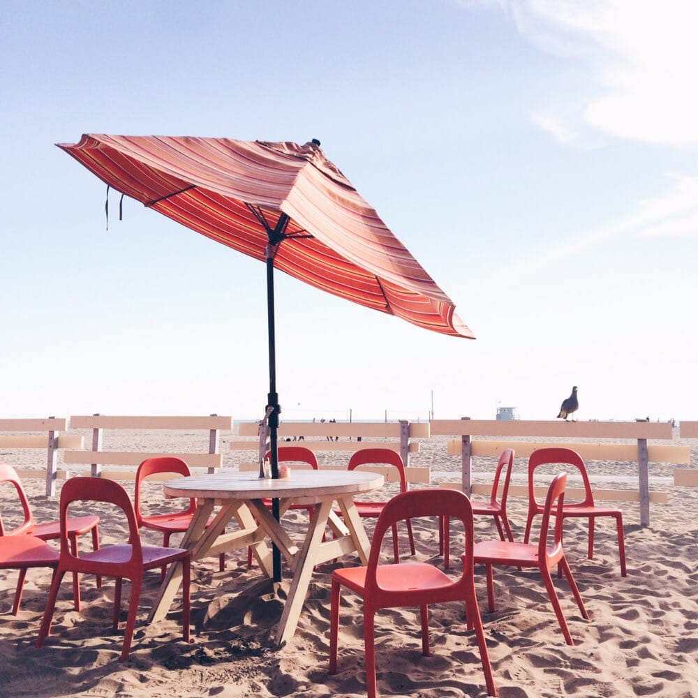 Serene Beach Setting In Santa Monica Yelp Photo Of Back On The Beach Santa Monica Ca United States Serene