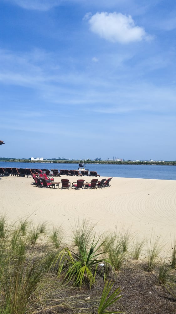Who Knew There S A Beach In Lake Charles Yelp Photo Of Golden Nugget Lake Charles Hotel La United