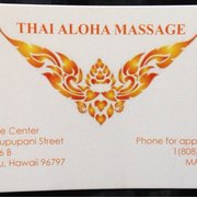 Thai Aloha Massage - Massage in Pupupani St