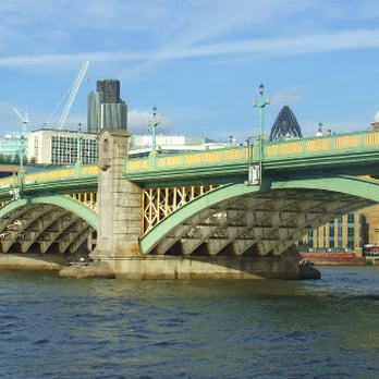 Blackfriar Bridge Painted Green Blackfriar Bridge Painted Green