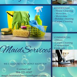 Magiclean Maid Services Home Cleaning Raleigh Nc Phone Number Photo Of Magiclean Maid Services Raleigh Nc United States