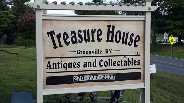 Treasure House Antiques 1253 US Hwy 62 Greenville KY Phone