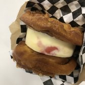 Funnel Cake Ice Cream Sandwich Burbank Funnel Cake Ice Cream Sandwich Burbank