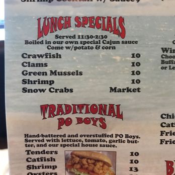 Clawdad S Seafood Boil 20 Photos 32 Reviews Cajun Creole 107 Photo Of Clawdad S Seafood Boil Winchester Va United States Lunch Specials