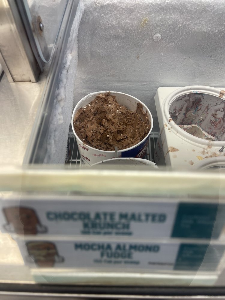 Thrifty Ice Cream Counter