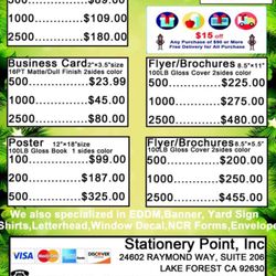 Stationery Point Get Quote 10 Photos Office Equipment Photo Of Stationery Point Lake Forest Ca United States Price List