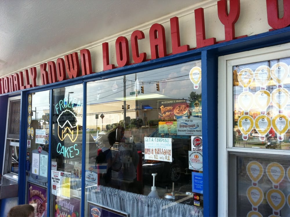 Dairy Queen Ice Cream & Frozen Yogurt 1801 Wilmington Rd, New Castle, PA Restaurant