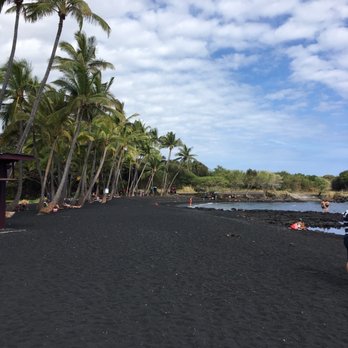 Punalu U Black Sand Beach 797 Photos 258 Reviews Beaches Hwy Photo Of Punalu U Black Sand Beach Island Hawaii Hi United