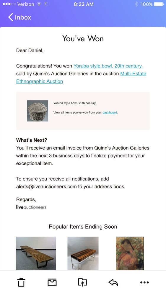 Quinn's Auction Galleries