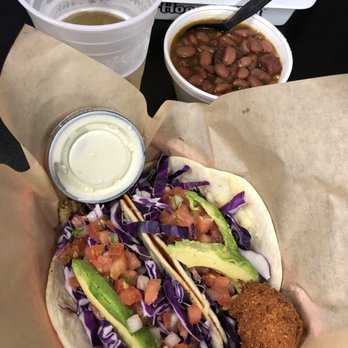 The Catch 69 Photos 93 Reviews Seafood 3312 N Fourth St Photo Of The Catch Longview Tx United States Fish Tacos Beans