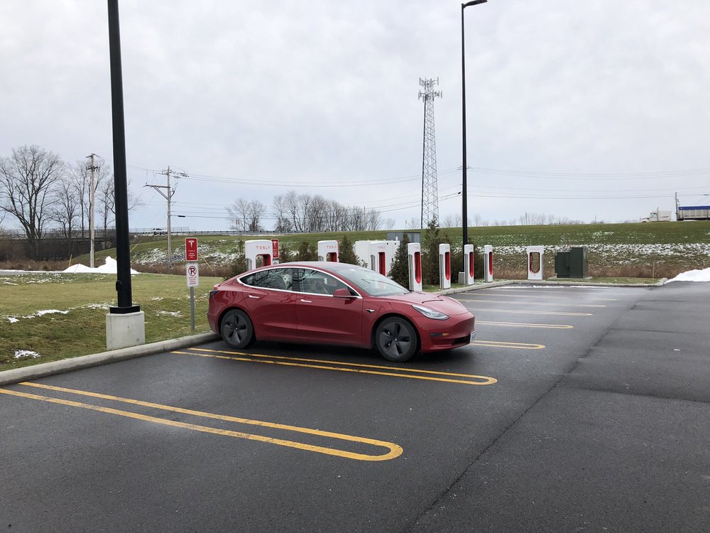 Tesla supercharger