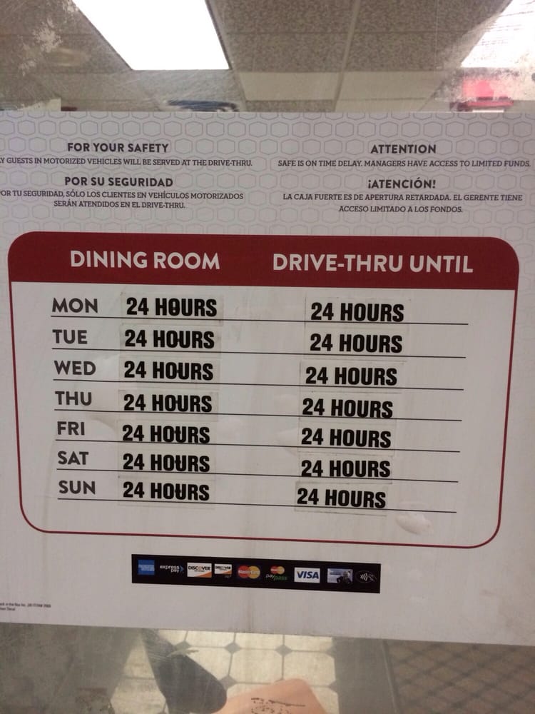 Dining Area Open 24 Hours Drive Through Yelp Photo Of Jack In The Box Tustin Ca United States Dining Area