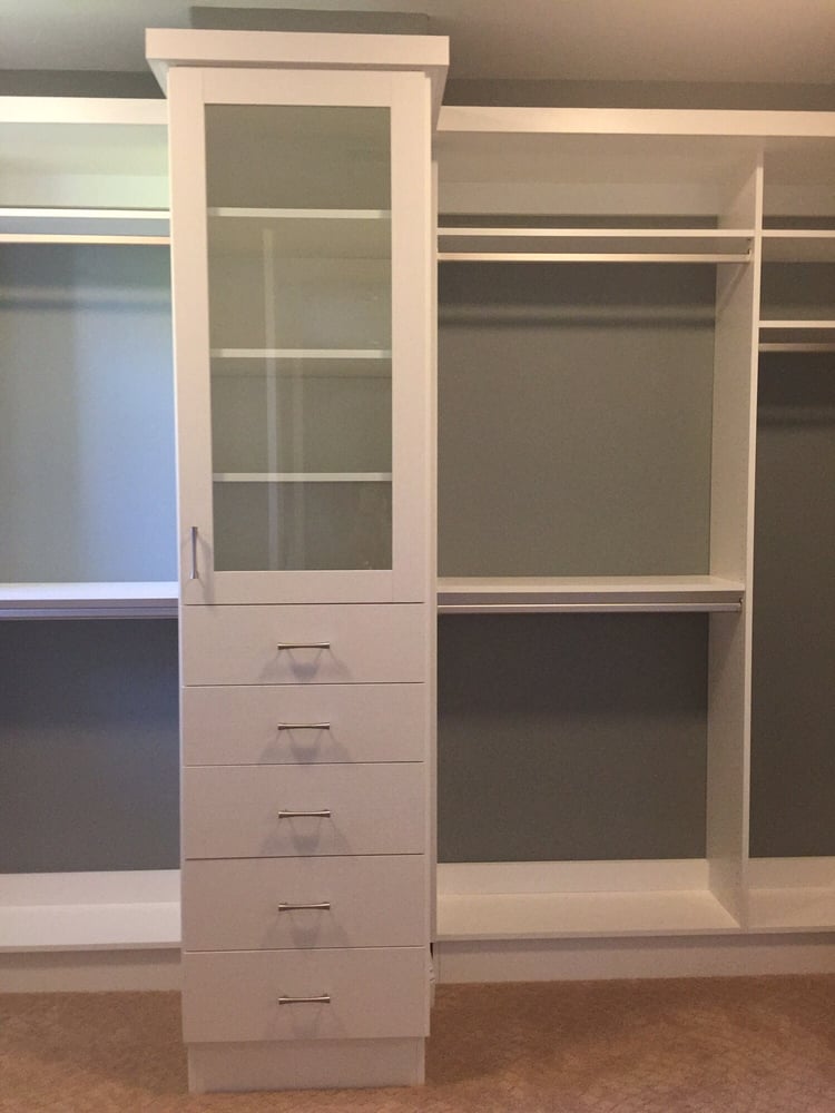 The Drawers Have A Diffe Textured Feel To It Which Gives Photo Of Classy Closets Escondido Ca United States The Drawers Have A