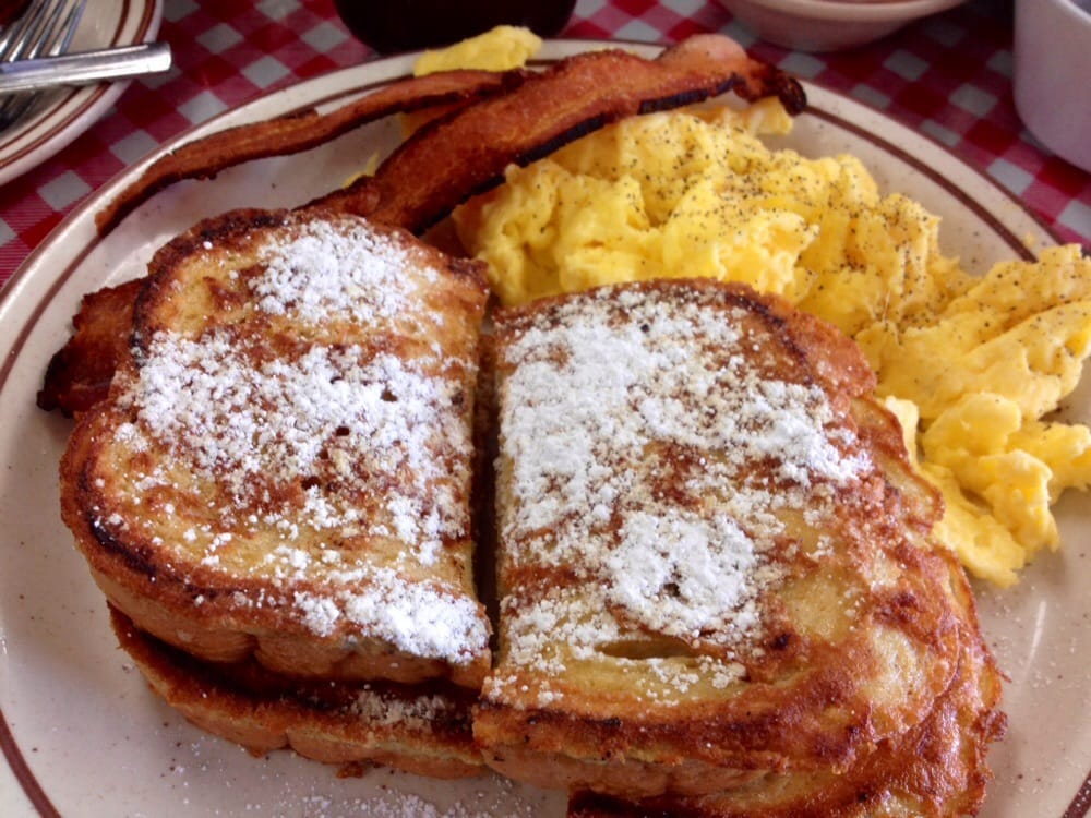 French Toast, Scrambled Eggs, and Bacon Yelp