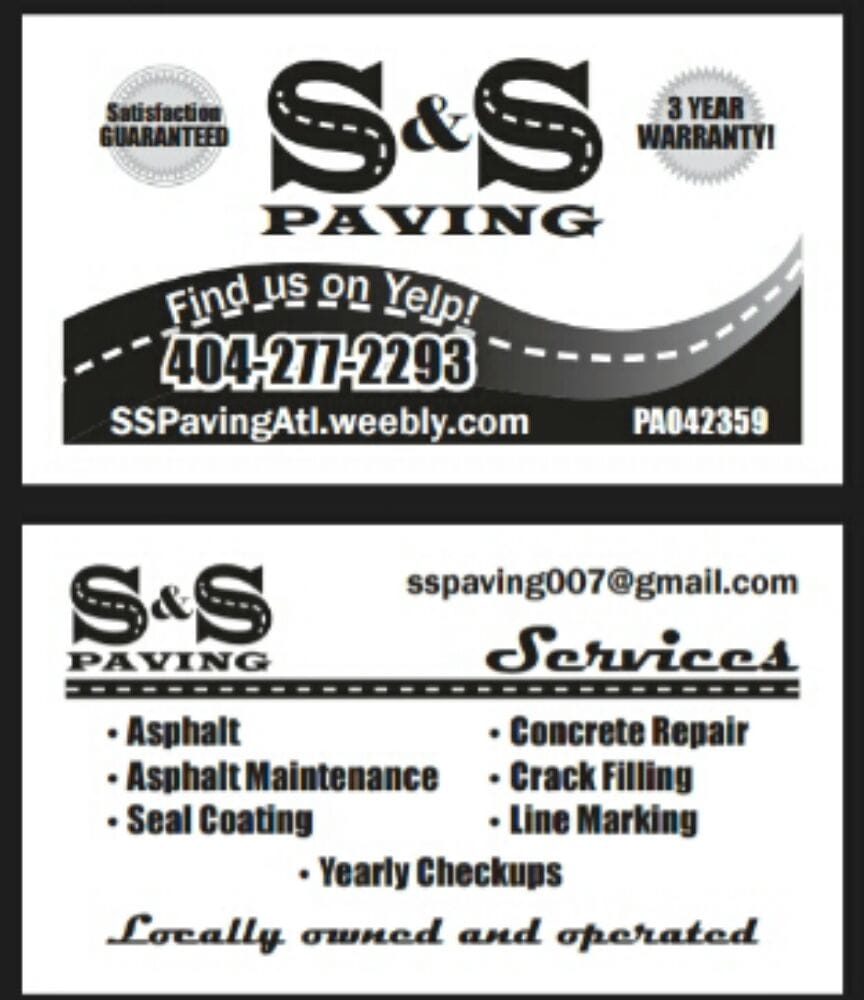 image of business S&S Paving