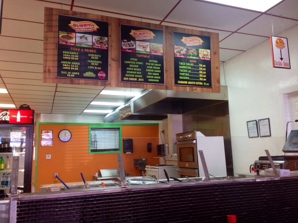 Burrito California Mexican 334 E Main St, Menomonie, WI