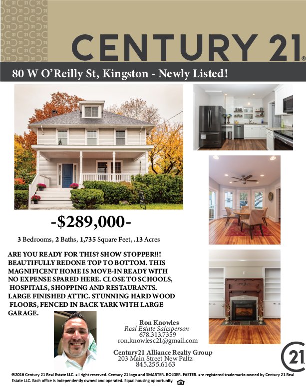 Ron Knowles- Century 21 Alliance Realty Group