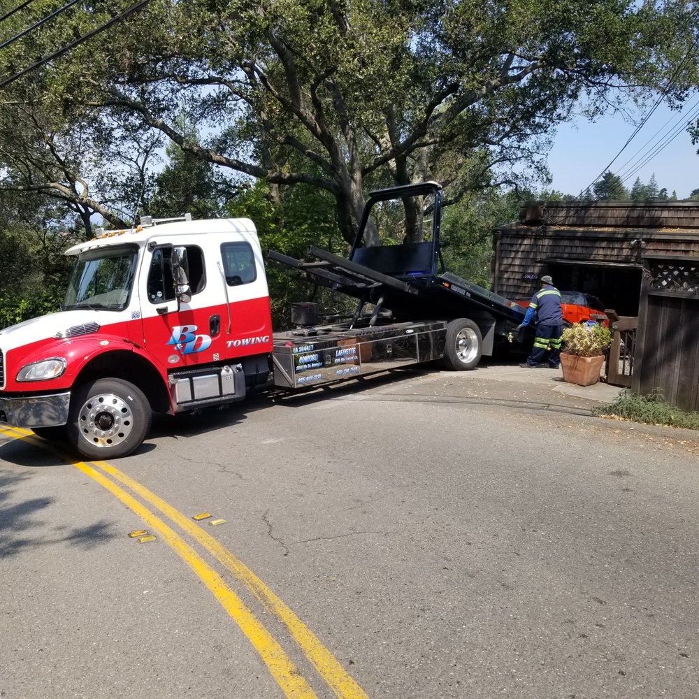 Towing business in Lafayette, CA