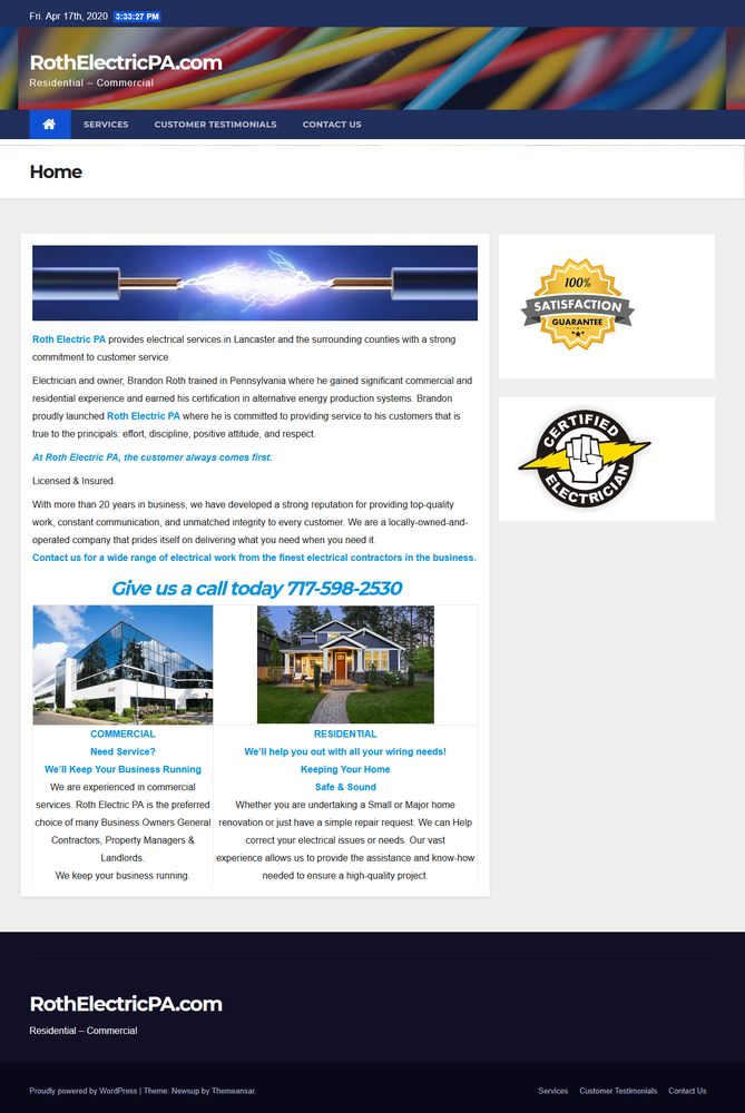 Rothelectricpa.com