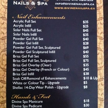 Divine Nails Spa 22 Photos 18 Reviews Day Spas 1558 Photo Of Divine Nails Spa Nepean On Canada Nail Enhancements