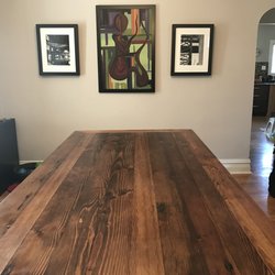 Reclaimed 37 Photos 16 Reviews Furniture S 82 Railroad Photo Of Reclaimed Crystal Lake Il United States Picture Frame Table Top
