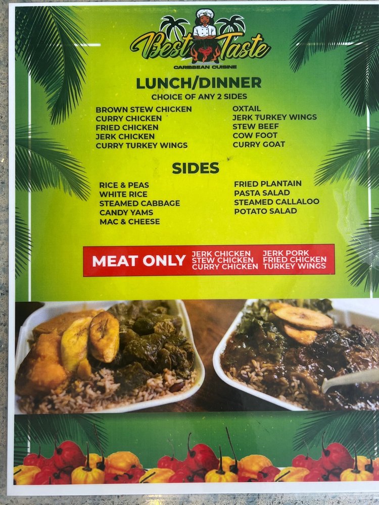 Best Taste Caribbean Cuisine