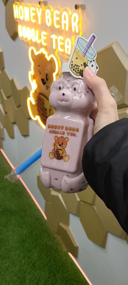 Honey Bear  Bubble Tea