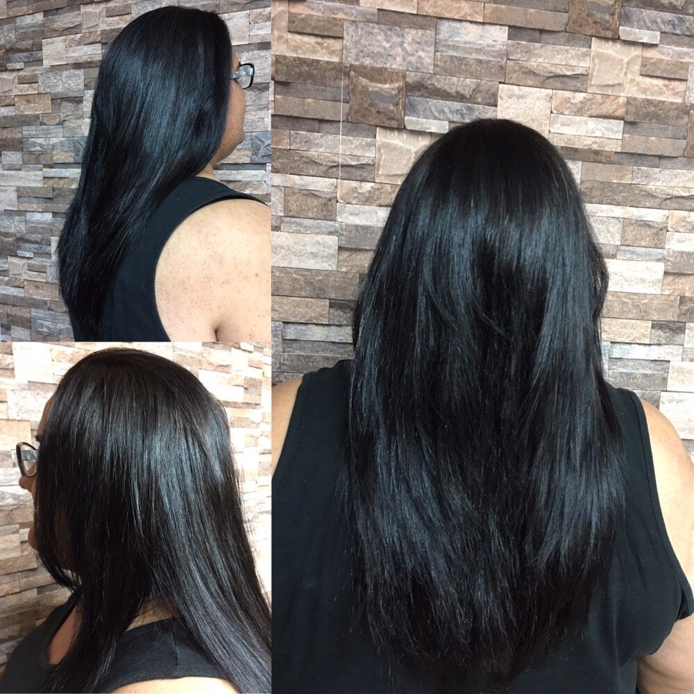 Color Round Layers Haircut Yelp