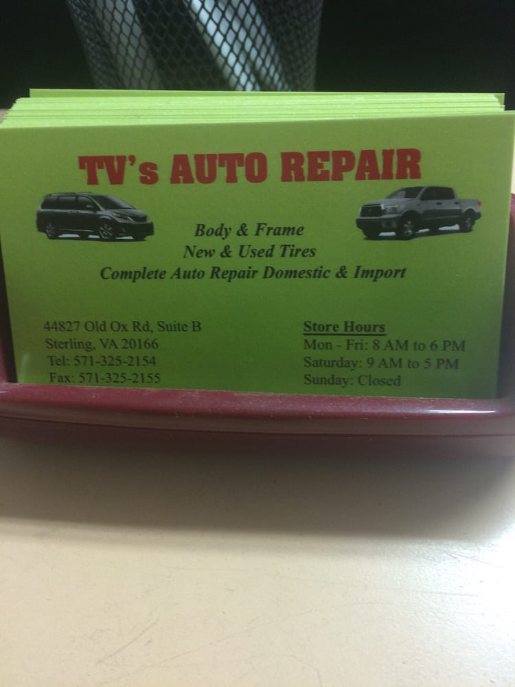 TV's Auto Repair