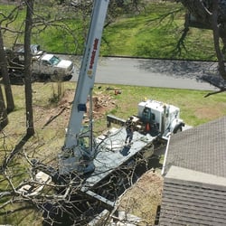 Tree Service Middlebury  Photo of Weise Choice Tree Services - Middlebury, CT, United States. Crane Used