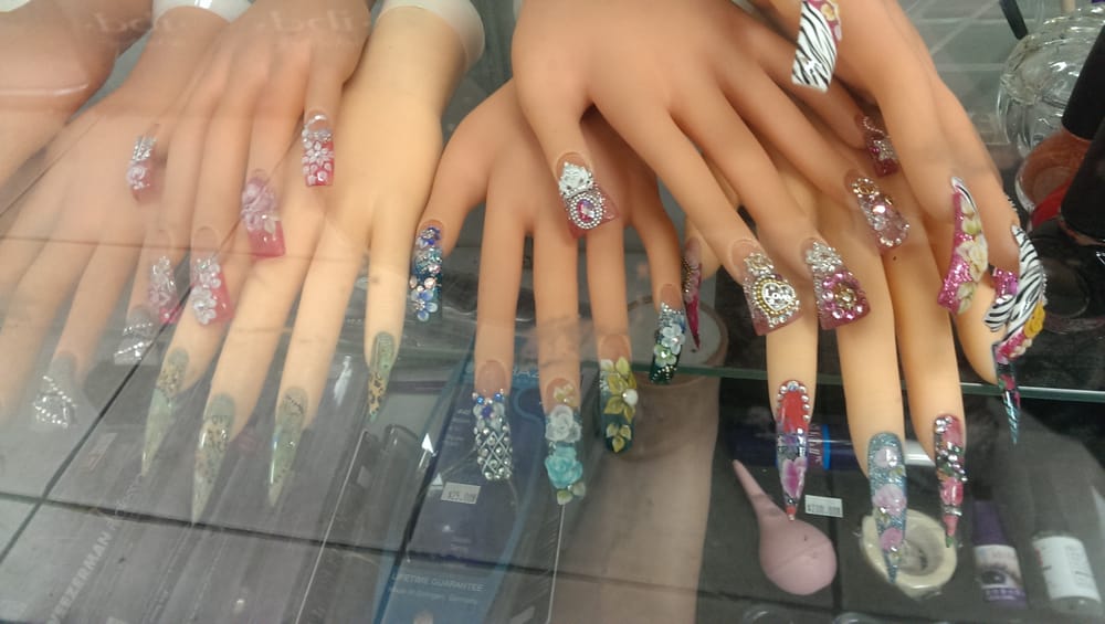 Nail Designs On Mannequin Hands Yelp Photo Of Hollywood Nail Supply Los Angeles Ca United States Designs
