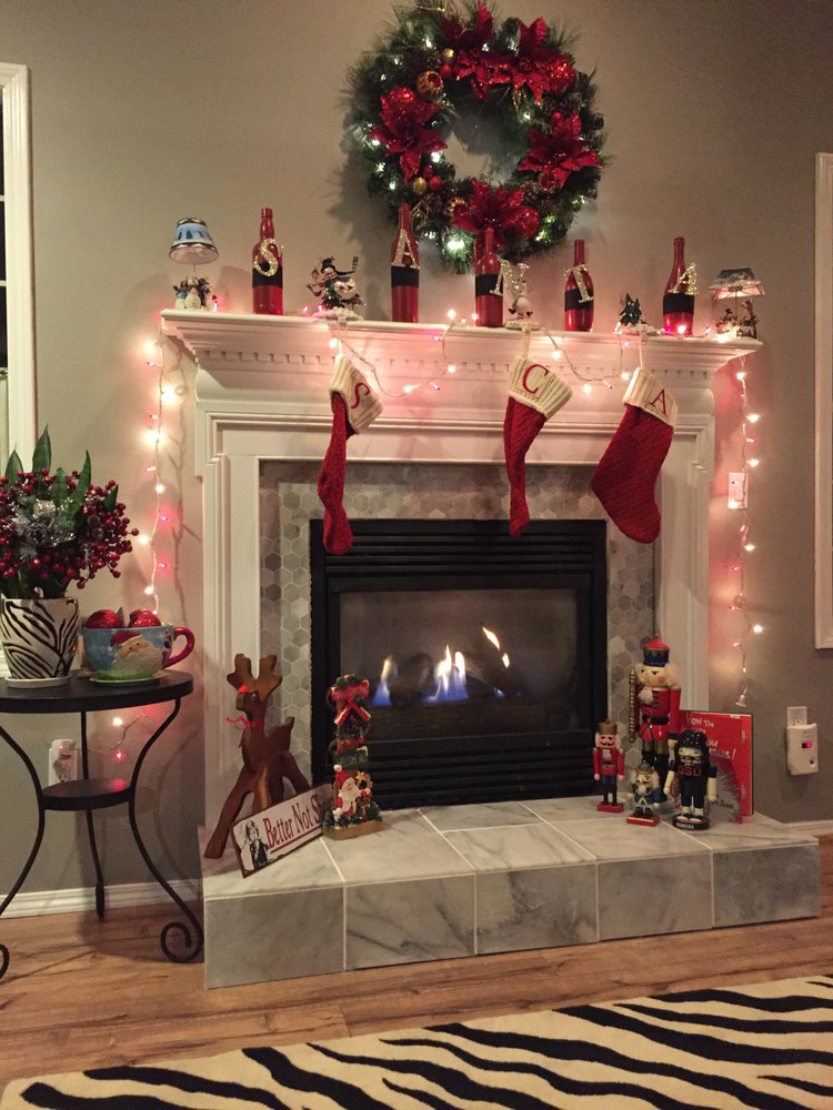 Fireplace Looks Amazing We Bought The Mantle Sides Painted It Photo Of Fireside Home Solutions Portland Or United States Fireplace Looks Amazing