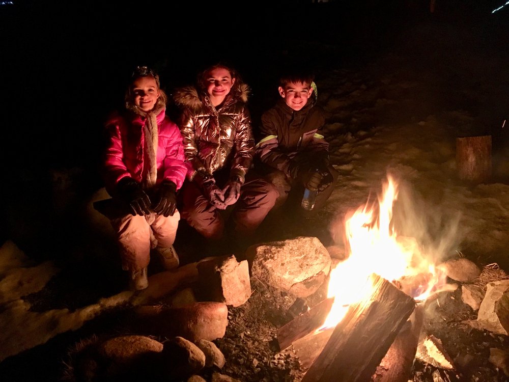 Firepit At Colorado Cabin Adventures Yelp