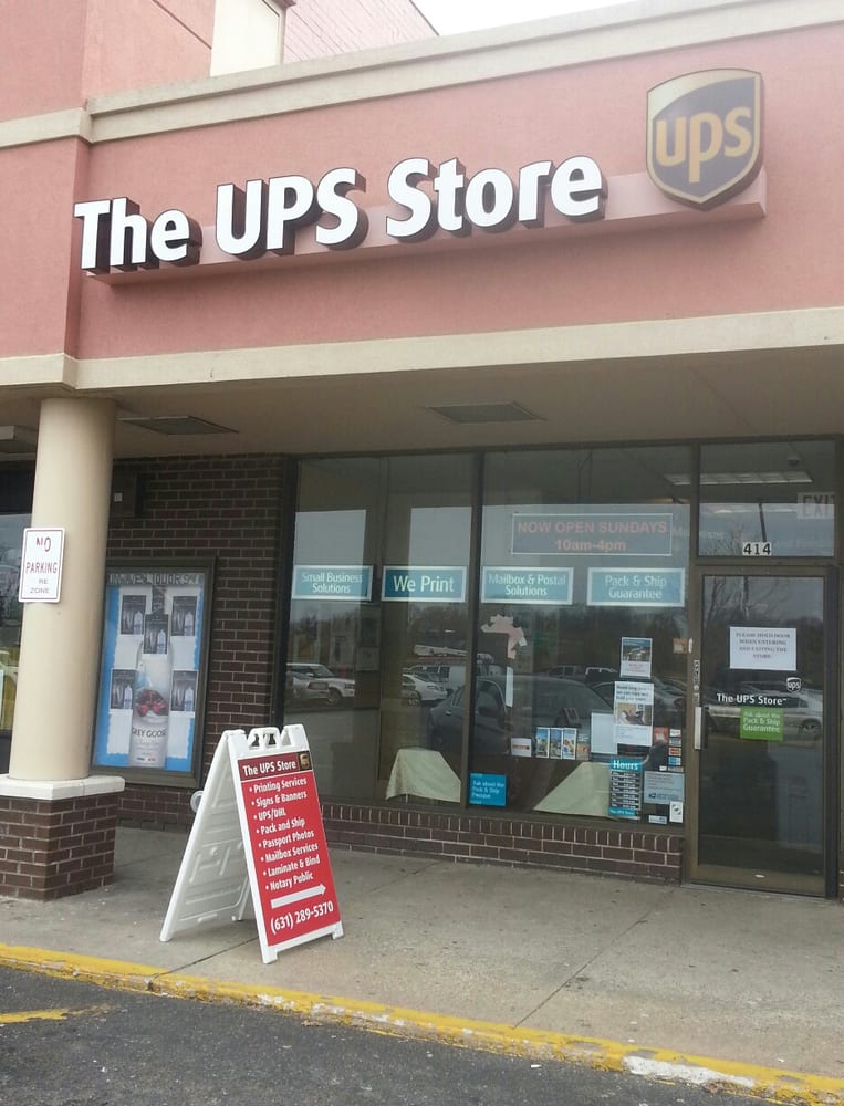 The UPS Store Printing Services 414 Sunrise Hwy, Patchogue, NY