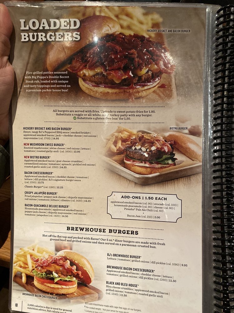 Bj's Restaurant And Brewhouse Newport News Bj S Pizza Nutrition Menu | Besto Blog