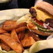Photo of Hodad's - San Diego, CA, United States. Cheesburger and fries. So good!