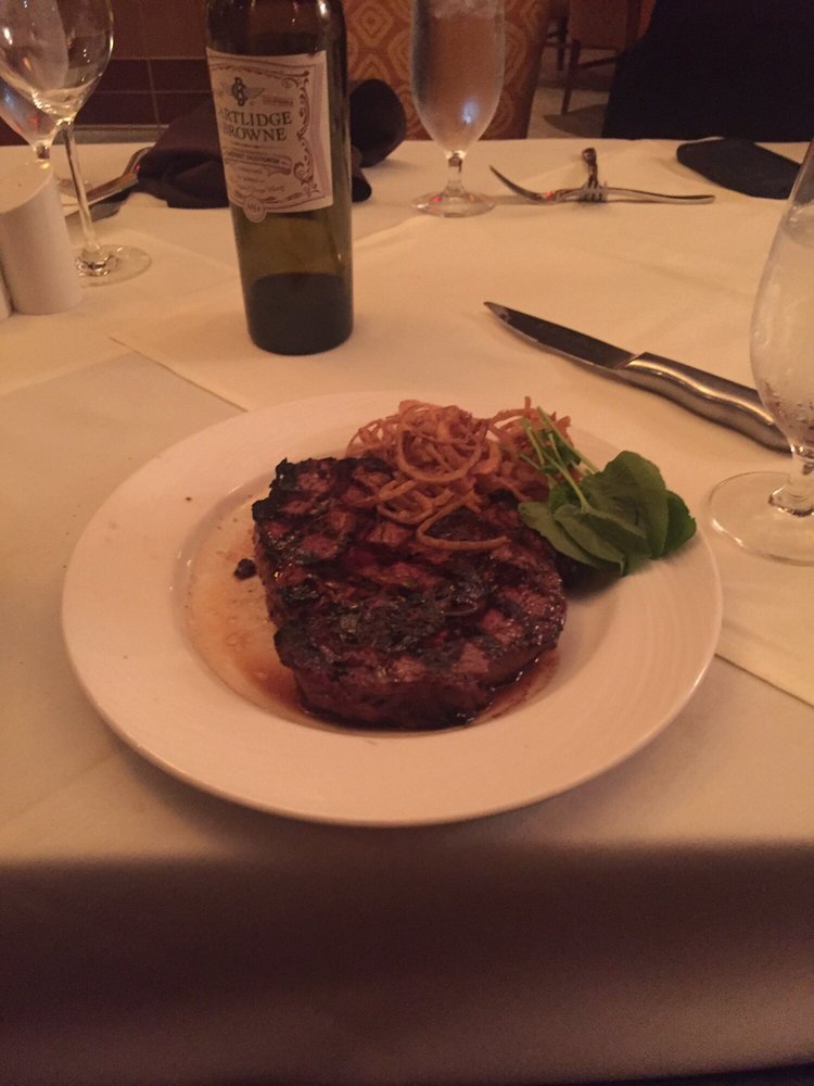 Bourbon Ribeye $52.95 ( excellent ) - Yelp